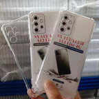 Clear TPU Shockproof Transparent Soft Back Cover Mobile Phone Cases for Samsung A12 M12 M127 F12 A125F A13 A14 A15 A16 A17